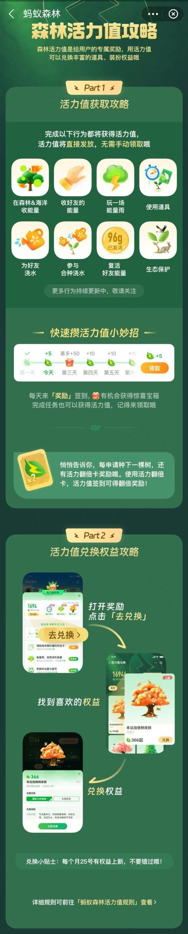 蚂蚁森林最新规则解析